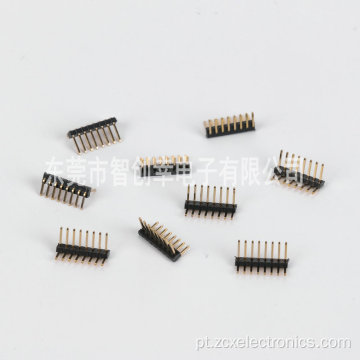 1,27 PIN do conector de pino de linha única